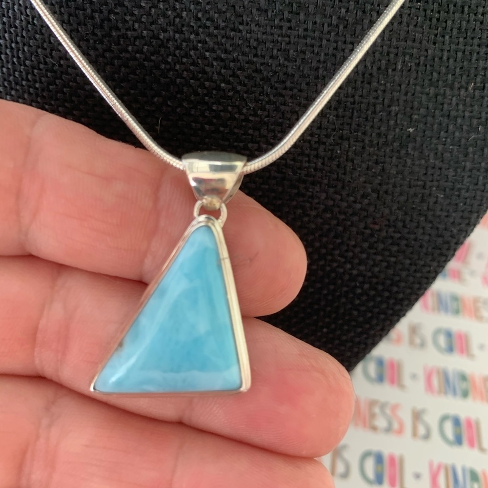 Larimar Pendant